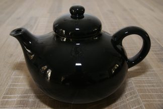 Theepot hoogglans zwart